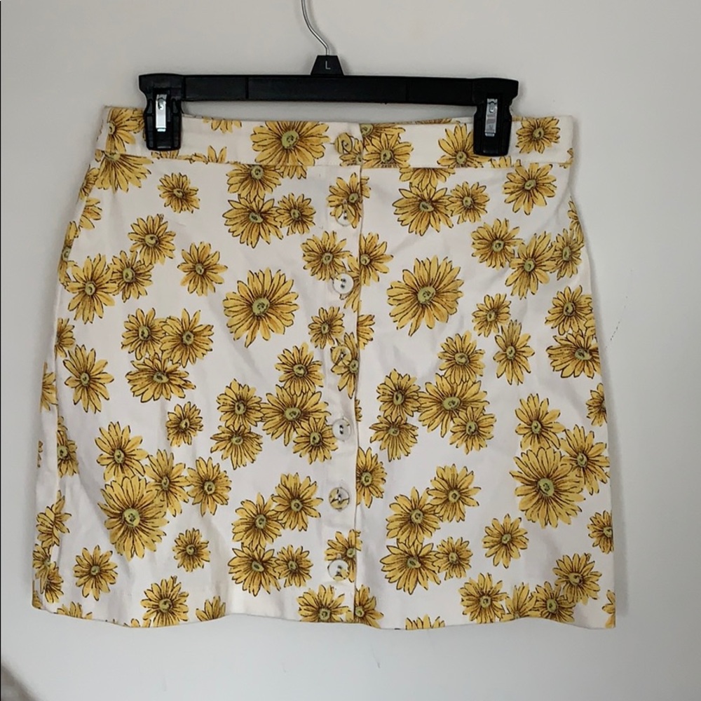 Floral Mini skirt